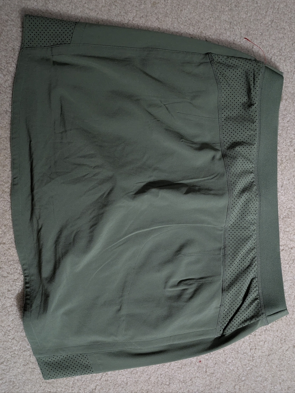 RLX Ralph Lauren Women's Performance Golf Skort Olive Green